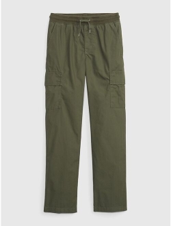 Kids Poplin Cargo Pants