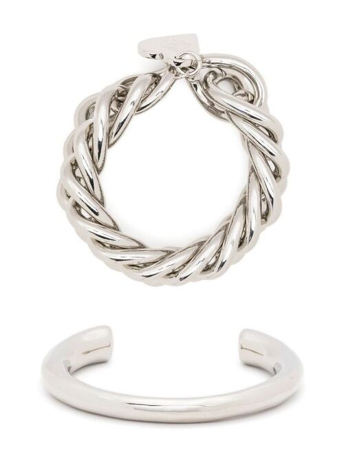 Paco Rabanne chunky chain bracelet