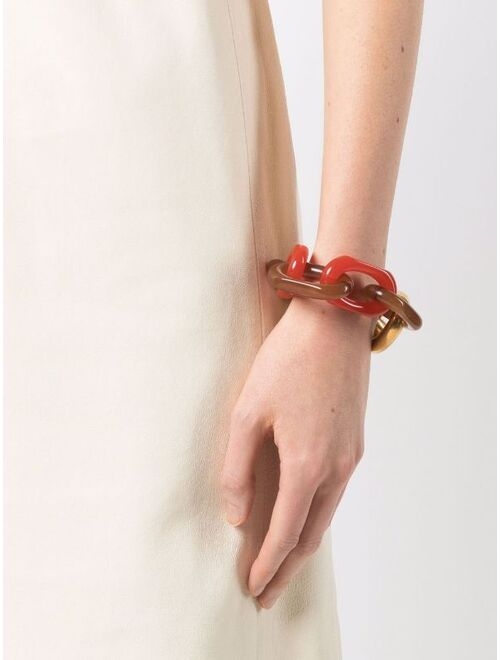 Marni chunky chain-link bracelet