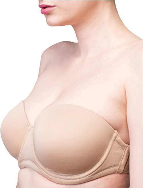 The Bra Lab Angelina Strapless Convertible Cups