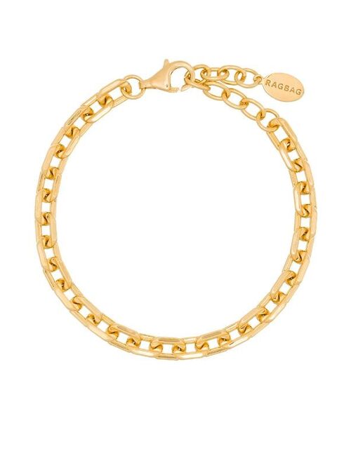 RAGBAG STUDIO gold-plated chain-link bracelet