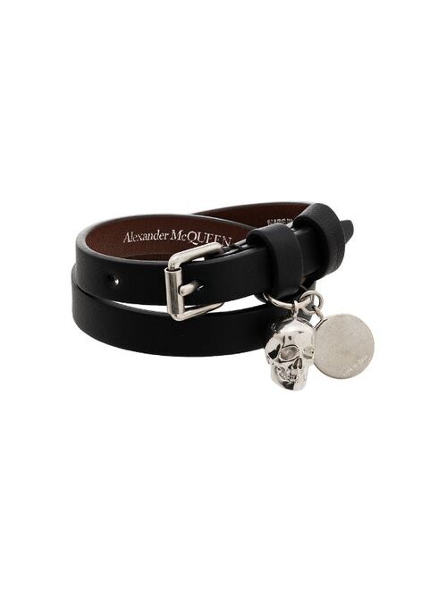 Alexander McQueen double-wrapped bracelet