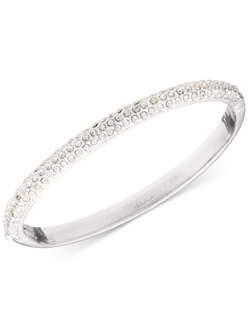 ANNE KLEIN Crystal Pavé Bangle Bracelet, Created for Macy's