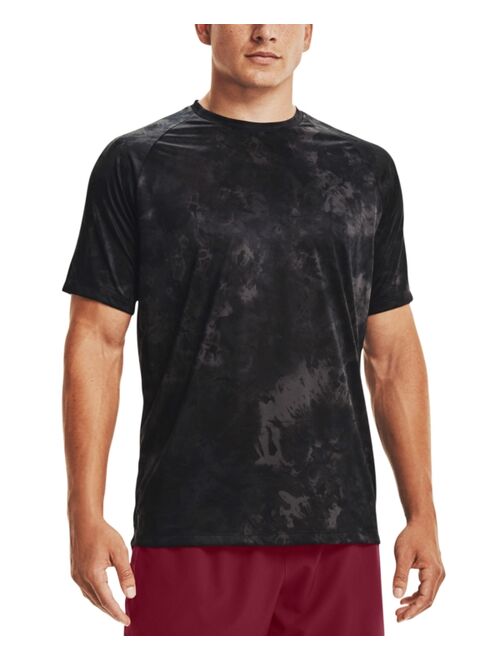 Under Armour Men's UA Tech Performance Cloud Camo Print T-Shirt