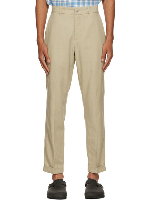 Vince Beige Tapered Trousers