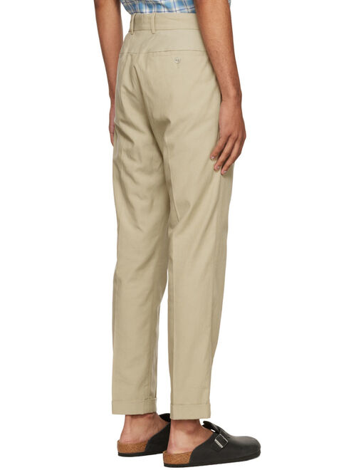 Vince Beige Tapered Trousers