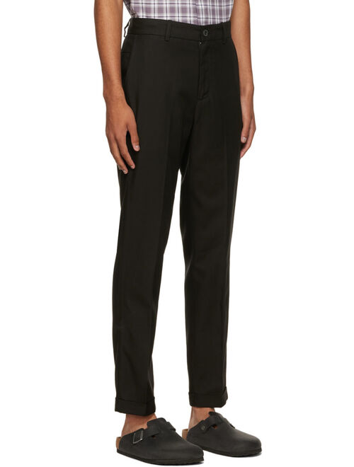 Vince Black Tapered Trousers