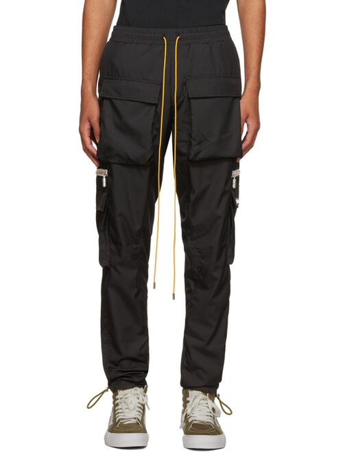 Rhude Black Classic Cargo Pants