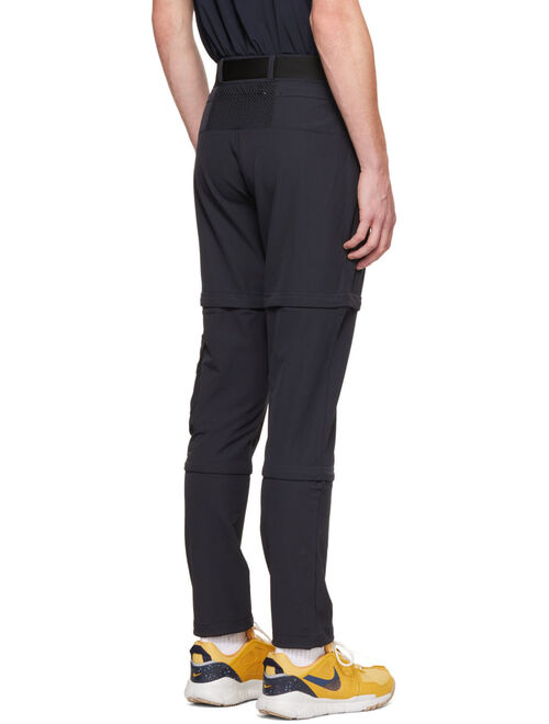 Outdoor Voices Black Recktrek Zip-Off Trousers