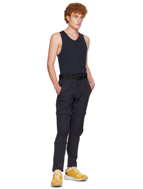 Outdoor Voices Black Recktrek Zip-Off Trousers