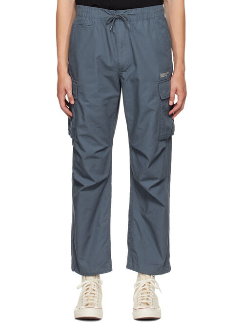 thisisneverthat Blue Cotton Cargo Pants