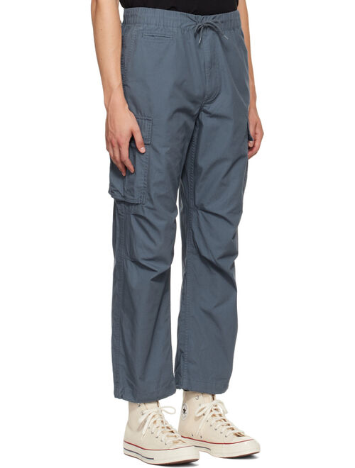 thisisneverthat Blue Cotton Cargo Pants