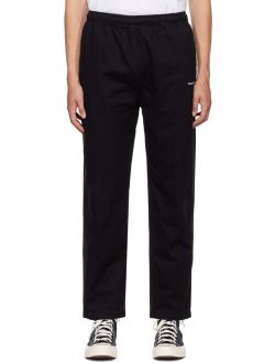 thisisneverthat Black Cotton Trousers