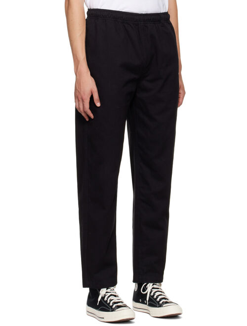 thisisneverthat Black Cotton Trousers