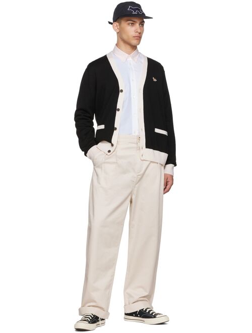 Maison Kitsune Beige Oly Sailor Trousers