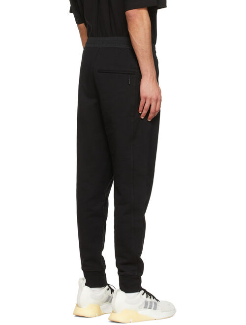 Y-3 Black Cotton Sweatpants