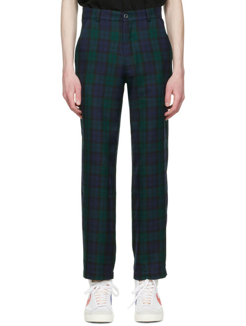 Manors Golf Green Polyester Trousers