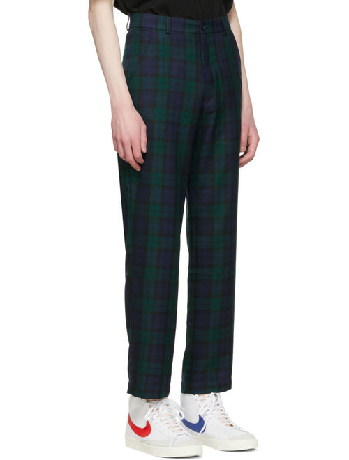 Manors Golf Green Polyester Trousers