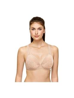 Stark Beauty Rose-Lace Molded Underwire Bra 855225