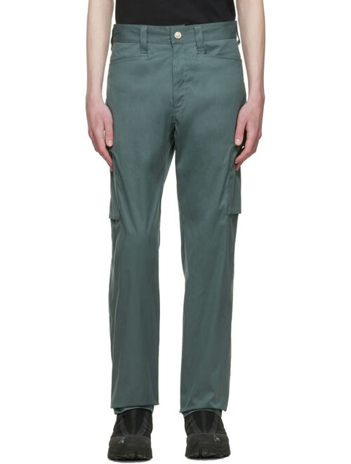 AFFXWRKS Blue Tapered Fit Cargo Pants