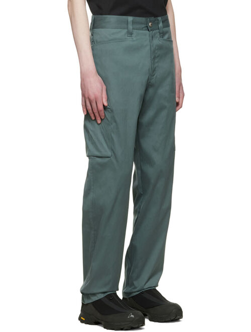 AFFXWRKS Blue Tapered Fit Cargo Pants