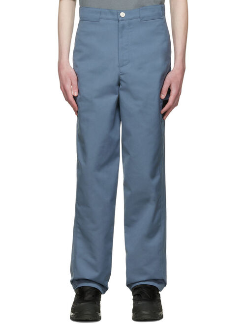 AFFXWRKS Blue Straight Fit Trousers