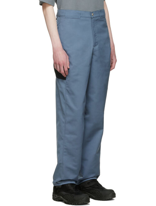 AFFXWRKS Blue Straight Fit Trousers