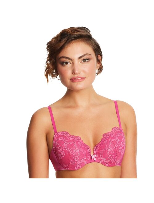 MAIDENFORM Love the Lift All Over Lace Push Up Bra DM9900