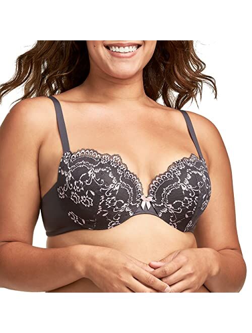 MAIDENFORM Love the Lift All Over Lace Push Up Bra DM9900