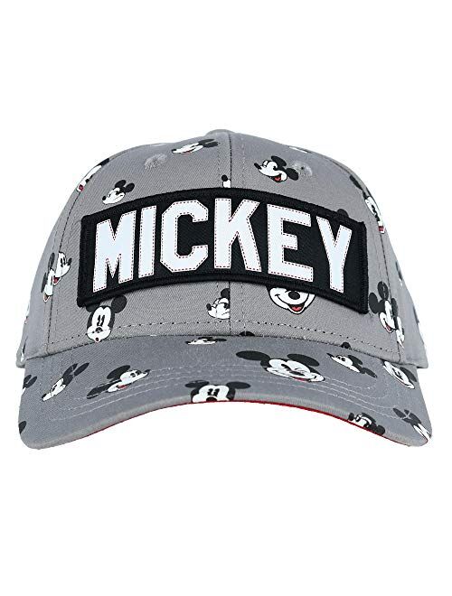 Jerry Leigh Disney Kids' Mickey Mouse Print Baseball Cap