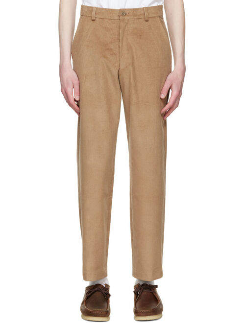 Manors Golf Brown Cotton Pants