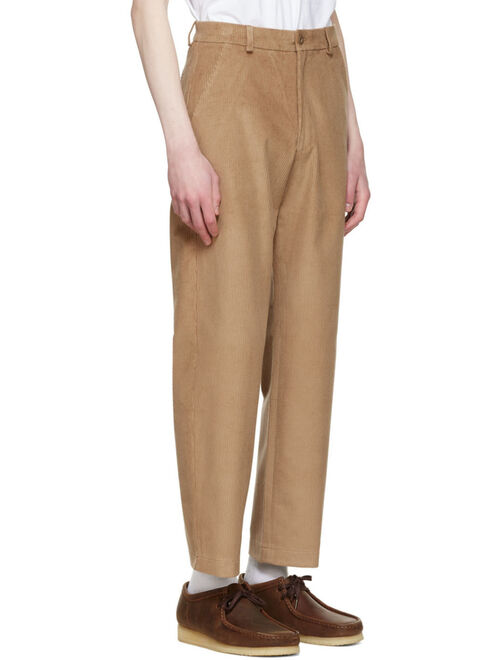 Manors Golf Brown Cotton Pants