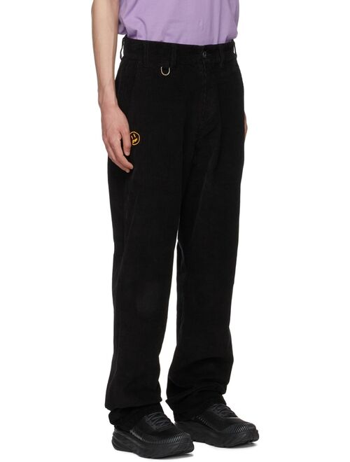 drew house SSENSE Exclusive Black Cotton Trousers