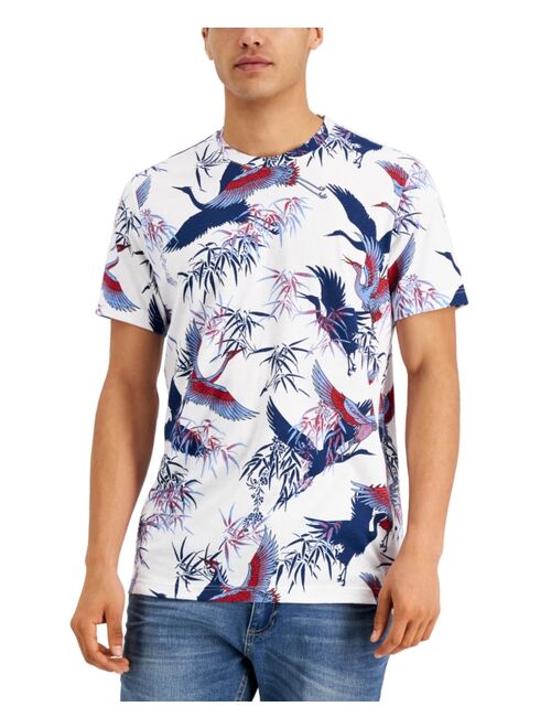 SUN + STONE Men's Krane Graphic T-Shirt, Created for Macy's