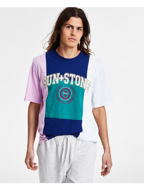 SUN + STONE Men's Kayden Oversized Graphic T-Shirt, Created for Macy's