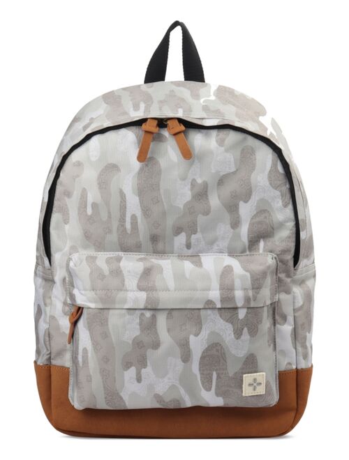 SUN + STONE Riley Camo Backpack, Created for Macy's