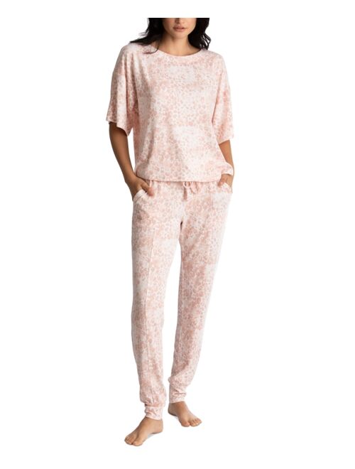 Midnight Bakery Alexis Printed Hacci Lounge Pajama Set