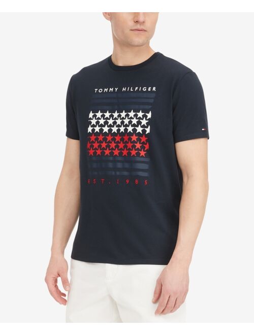 Tommy Hilfiger Men's Newton Flag Graphic Tee