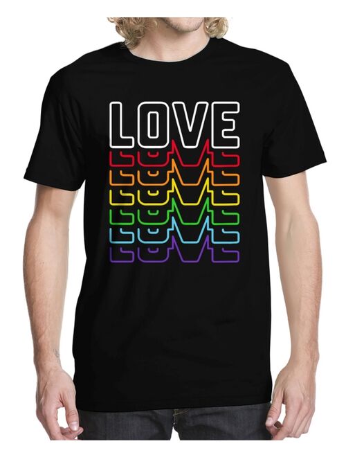 Buzz Shirts Men's Neon Love Graphic T-shirt