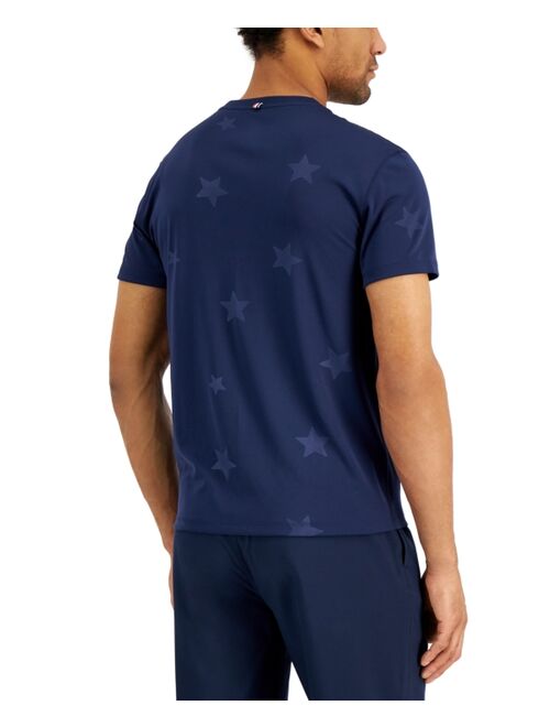 ID Ideology Men's Embossed Star Graphic T-Shirt, Created for Macy's