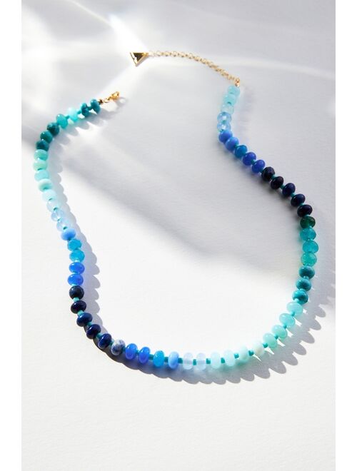 Anthropologie Rainbow Large-Stone Necklace