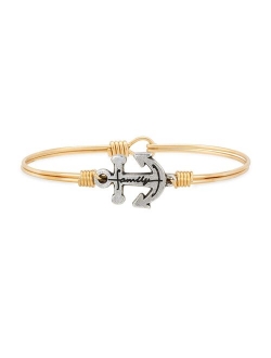 Luca & Danni Family Anchor Bangle Bracelet