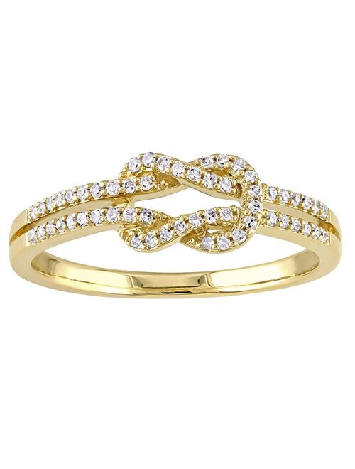 Stella Grace 14k Gold 1/6 Carat T.W. Diamond Infinity Ring