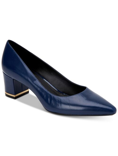 CALVIN KLEIN Women's Nita Almond Toe Pumps