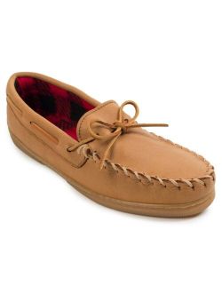 Minnetonka Men's Moosehide Moccasin Loafers