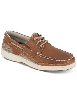 Men's Beacon Leather Casual Boat Shoe with NeverWet