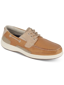 Men's Beacon Leather Casual Boat Shoe with NeverWet