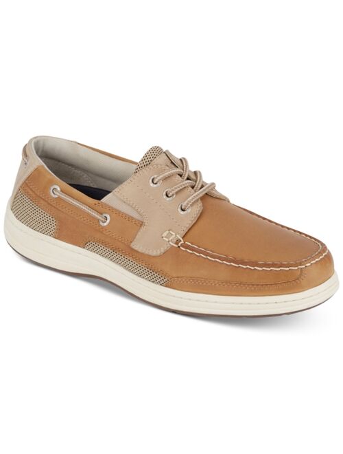 Dockers Men's Beacon Leather Casual Boat Shoe with NeverWet