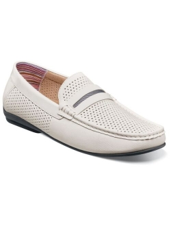 Men's Corby Moccasin Toe Saddle Slip-on Shoes