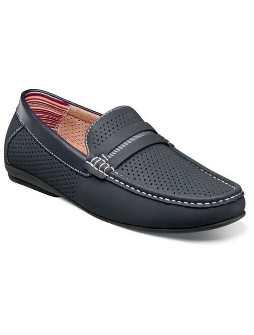 Stacy Adams Men's Corby Moccasin Toe Saddle Slip-on Shoes